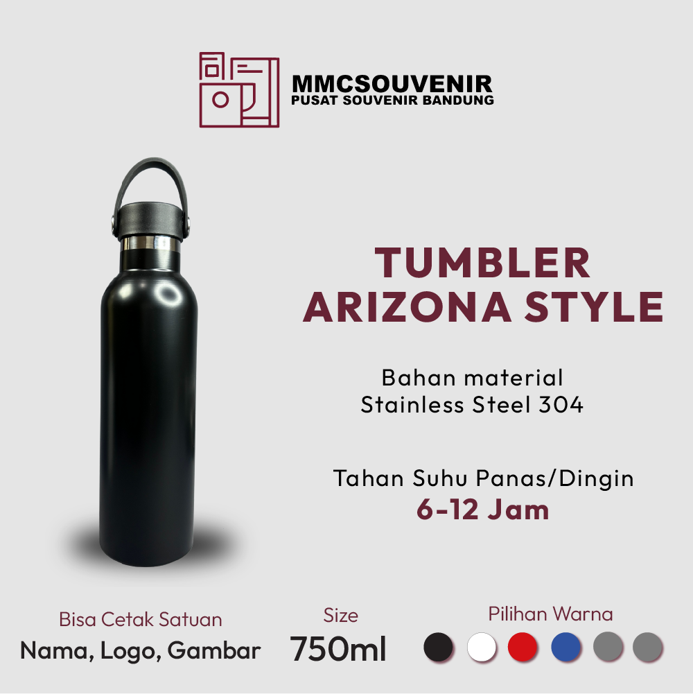 Tumbler Arizona Style custom Bandung - MMC Souvenir