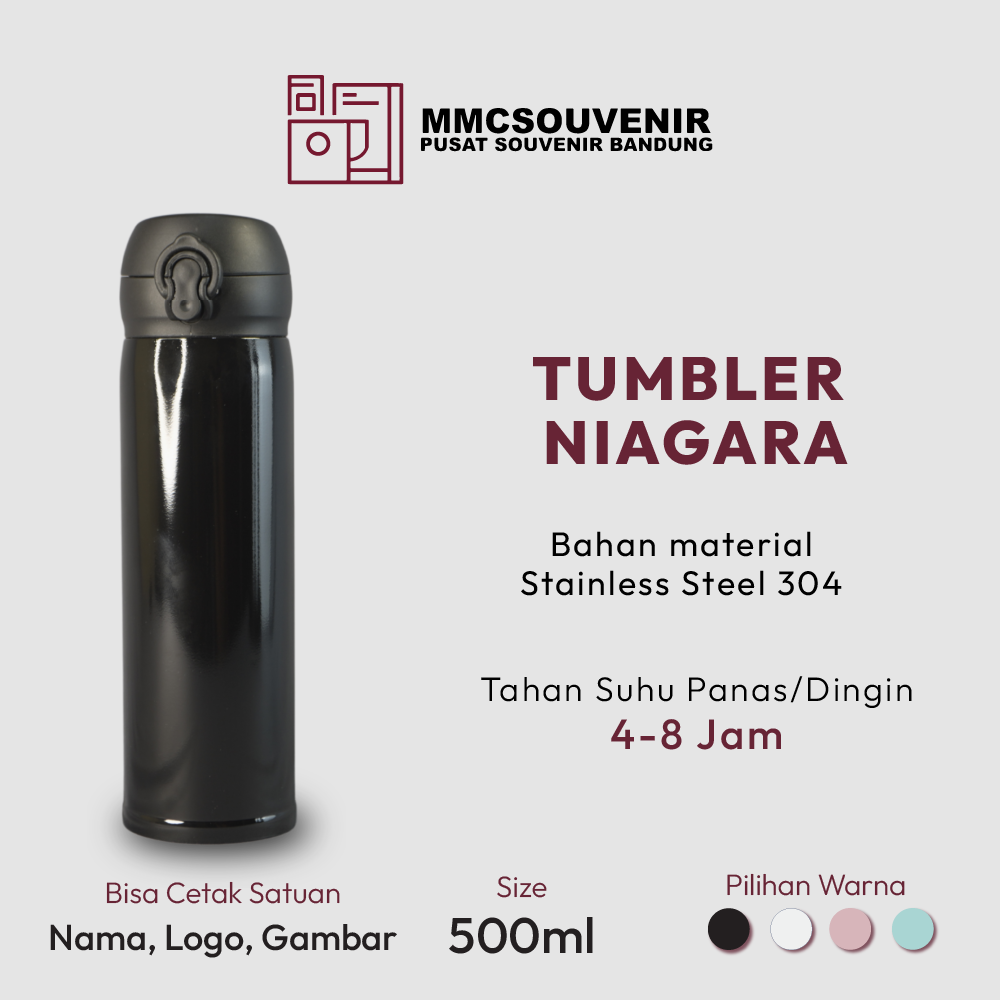 Tumbler Niagara custom Bandung - MMC Souvenir